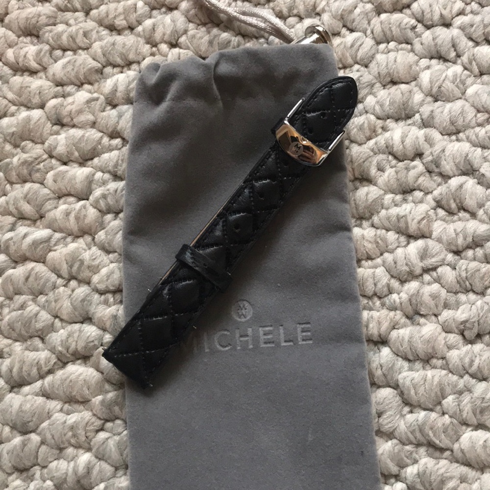 Michelle watch leather strap
